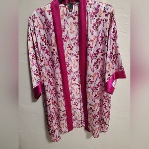 Victoria's Secret Floral Kimono with Pink Lining